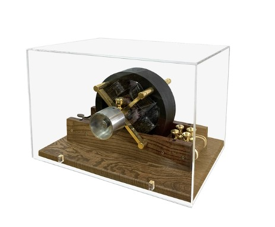 Modelo del motor de inducción presentado por Nikola Tesla en 1888.