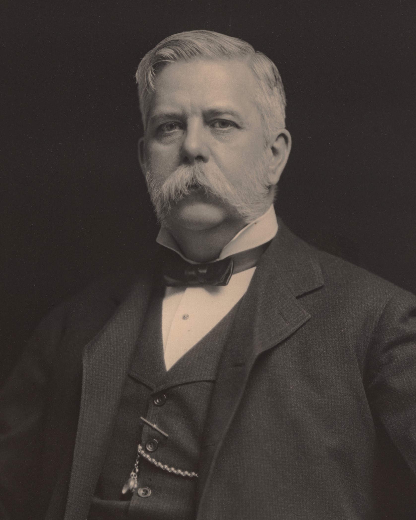 Retrato histórico de George Westinghouse.