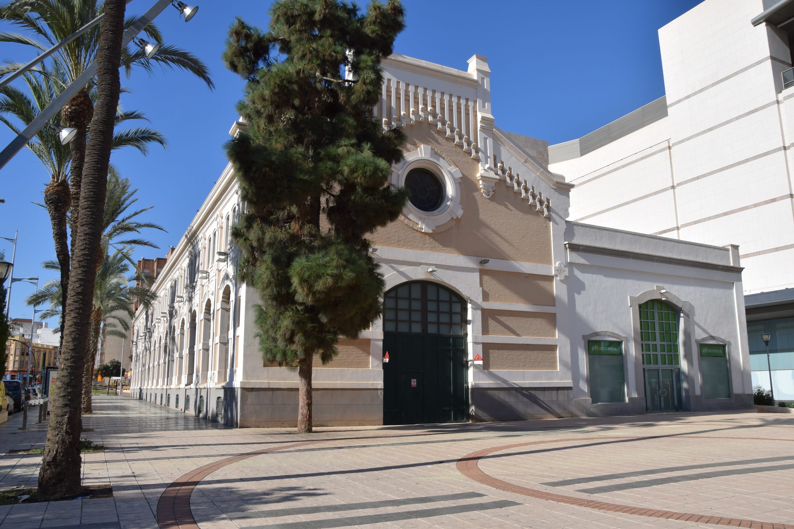 Fábrica de Fluido Eléctrico Hispania en Cartagena, patrimonio eléctrico de la Región de Murcia.